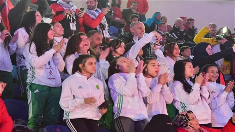 افتتاح الدورة العربية المدرسية لكرة اليد وتنس الطاولة