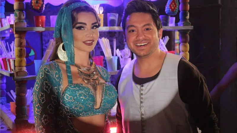 بالفيديو والصور.. أوعى الوحش ديو يجمع 