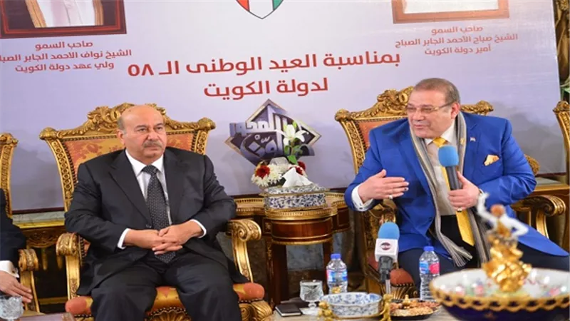 غدا.. قناة المحور تحتفل بالعيد الوطنى لدولة الكويت وسفير الكويت بالقاهرة