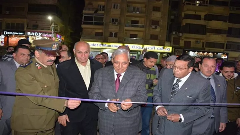 بالصور.. افتتاح أول جراج متحرك بالدقهلية 
