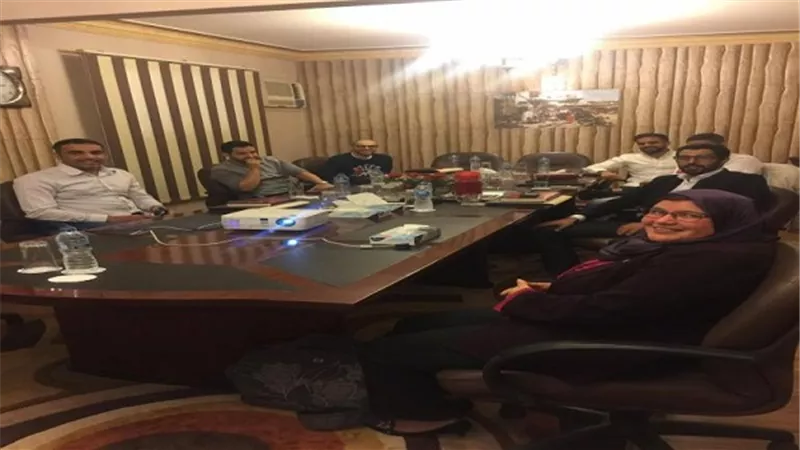 رانيا لاشين تقود تدريبات مدير ومسئولى إدارة المراسم بوزارة الدفاع السعودية