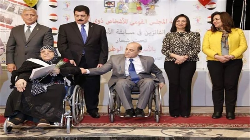 محافظ القليوبية يشارك في احتفالية المجلس القومى لشئون الاعاقة بتكريم الفائزين بمسابقة الاسرة المصرية 