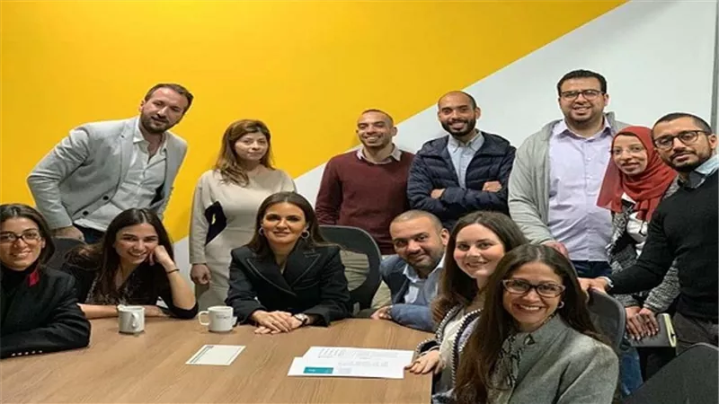 وزيرة الاستثمار والتعاون الدولي تلتقي رئيس مسرعة أعمال  جوجل للابتكار