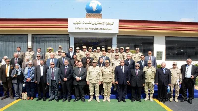 القوات المسلحة تنظم زيارة لوفد من أعضاء مجلس النواب لإدارة التجنيد والتعبئة للقوات المسلحة