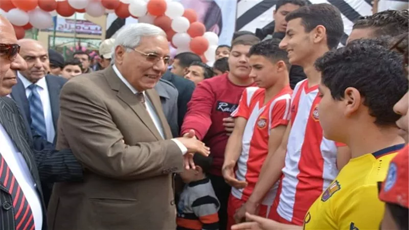 بالصور.. أفتتاح ملعب جديد بتكلفة 1,50مليون بأحدى مراكز الدقهلية