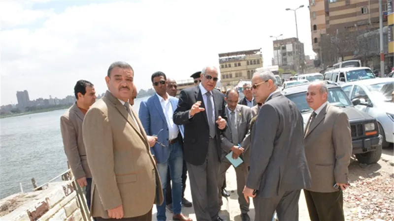 محافظ الجيزة: 33 مليون جنية لتطوير طريق طراد النيل بالوراق