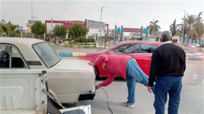 البيئة: حملة مفاجئة لفحص عوادم المركبات بالشرقية للحد من تلوث الهواء