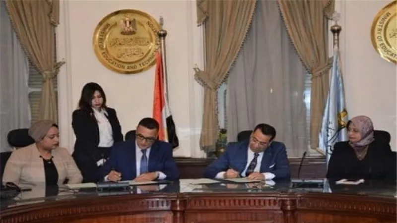 مصر للإدارة التعليمية توقع بروتوكولا مع ألفا بالمملكة المٌتحدة لتدريب معلمي مدارس النيل 
