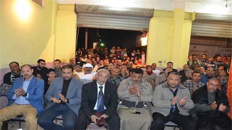 عزبة محمد فريد بالسويس تشهد مؤتمر جماهيرى حاشد للتعديلات الدستورية