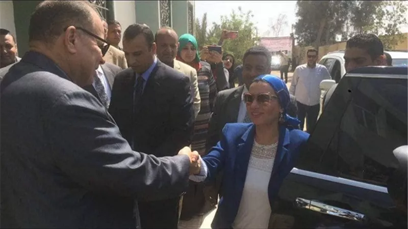 محافظ الفيوم يستقبل وزيرة البيئة ويعقدان لقاءاً ويتفقدان أعمال تطوير بحيرة قارون          