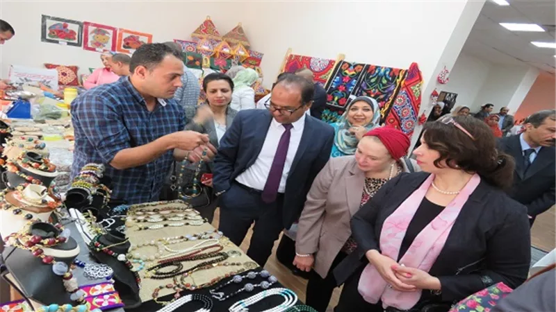 المالية تستضيف معرض  التراث المصري والحرف اليدوية والمنتجات الزراعية لأهالي المدن الحدودية