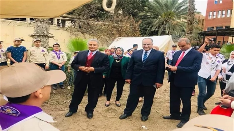 زيارة لصندوق مكتبات مصر على مستوى الجمهورية بمحافظة الدقهلية