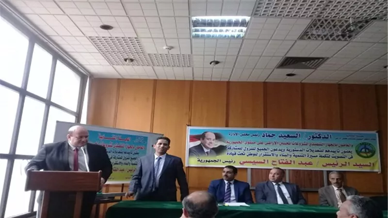 عقبي في ندوة بجهاز تحسين الأراضي والري المطور: التعديلات الدستورية تحقق المصلحة العامة للوطن و تخدم كل الفئات