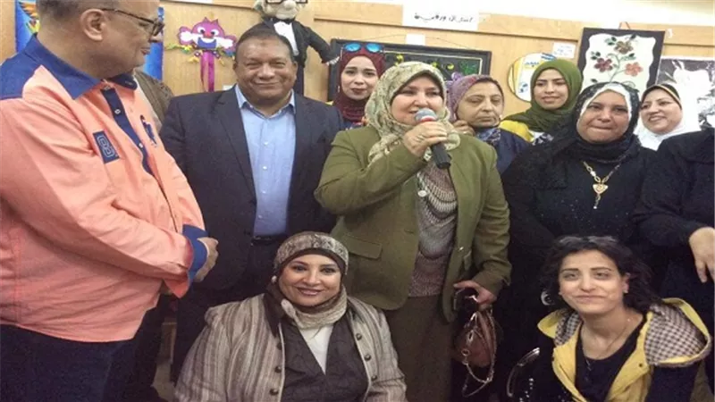 افتتاح المعرض السنوى للتربية الفنية بالسويس