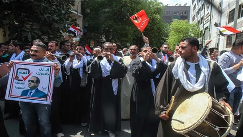 بالصور.. مسيرة حاشدة لتأييد التعديلات الدستورية بين الجمعية المصرية للدراسات التعاونية واتحاد التعاونيات والجمعيات الأهلية  