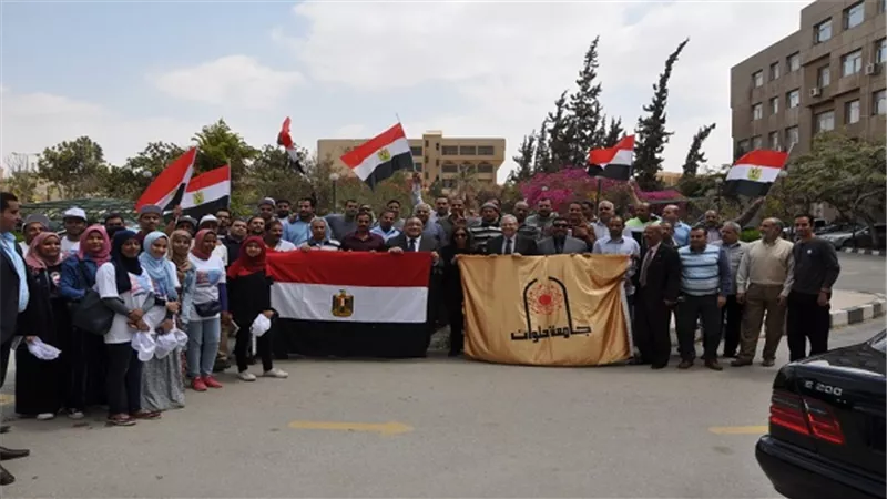 جامعه حلوان وإقبالا غير مسبوق في الاستفتاء على التعديلات الدستورية لليوم الثاني على التوالي