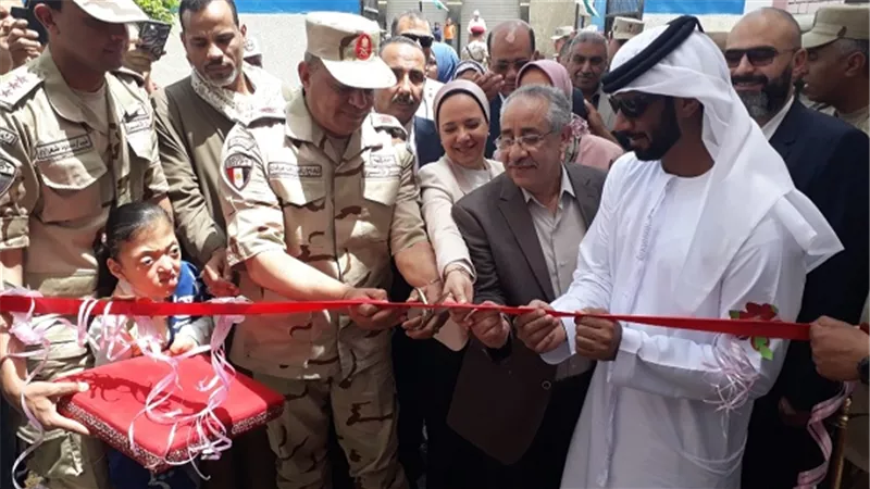 القوات المسلحة تواصل دعم مؤسسات المجتمع المدنى وتفتتح أعمال تطوير ٣ مدارس بالسويس