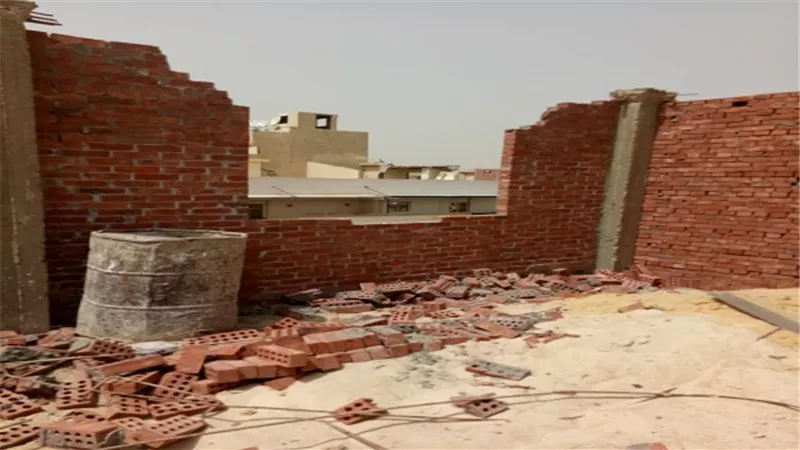 رئيس حى البساتين: إيقاف اعمال مباني مخالفة بالقطعة ٦٠/٧٠ بالمعراج