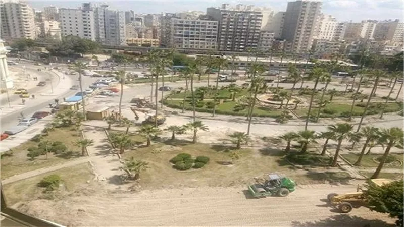 حقيقة تحويل حديقة الإسعاف بالإسكندرية إلى جراج للسيارات