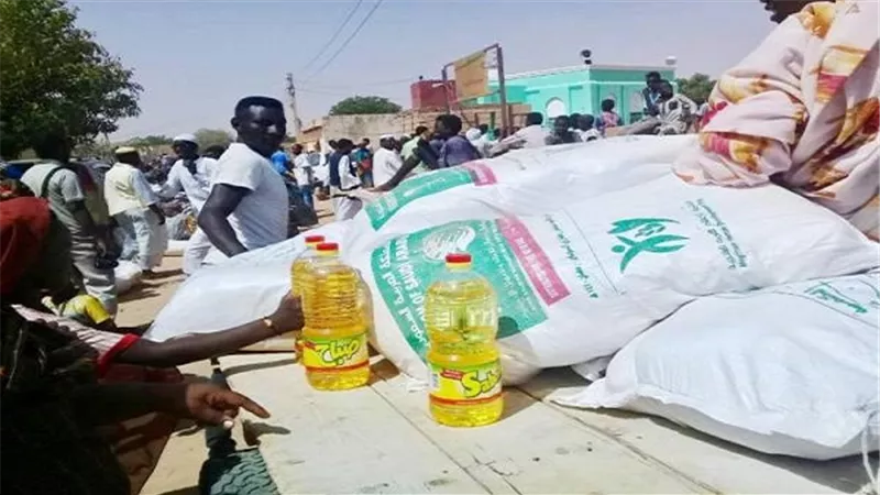 22 ألف سلة غذائية يوزعها مركز الملك سلمان للإغاثة في باكستان والسودان ولبنان