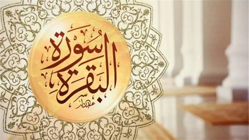 فضل قراءة سورة البقرة 
