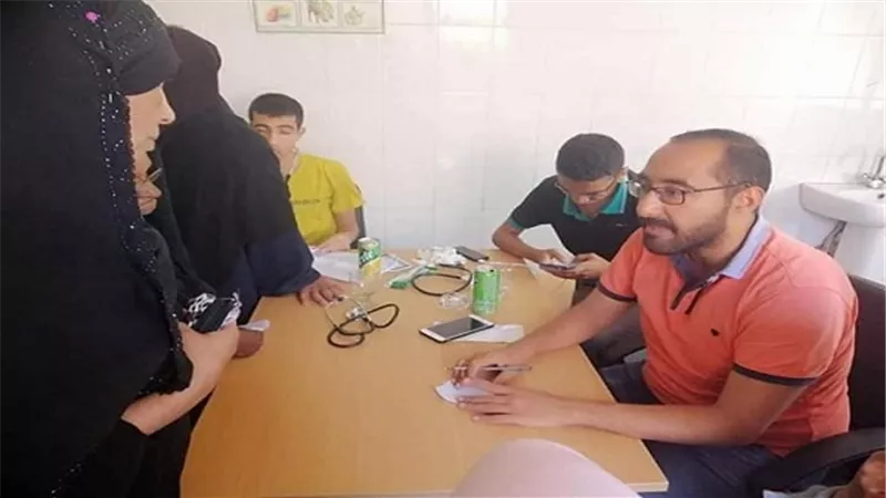 الكشف على 1263 مواطن بقرية بندار الغربية بسوهاج