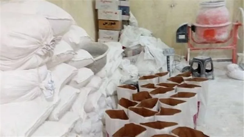 ضبط 28 طن سوبيا فاسدة داخل مصنع غير مرخص بالهرم