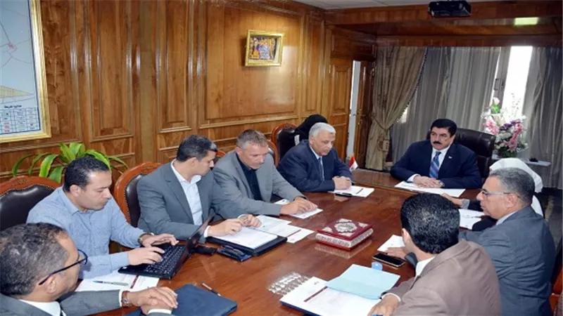 مرزوق يتابع المشروعات الجاري تنفيذها من قبل الوكالة الألمانية