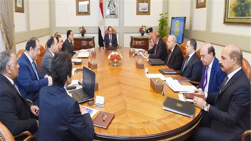 توصيات اجتماع الرئيس السيسي مع رئيس الوزراء والحكومة