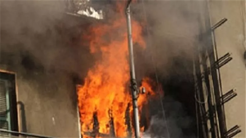 نفوق ماشية وأغنام في حريق ضخم بالبلينا 