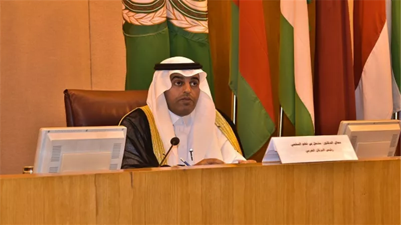 رئيس البرلمان العربي يُدين استهدف محطتي ضخ نفط في المملكة العربية السعودية باستخدام طائرات 