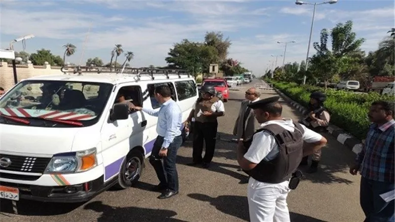 ضبط 739 مخالفة مرورية بسوهاج