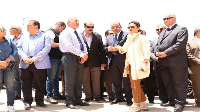 جولة تفقدية لوزيرى الاستثمار والتنمية المحلية ومحافظ القاهرة لأعمال تطوير المنطقة الحرة بمدينة نصر