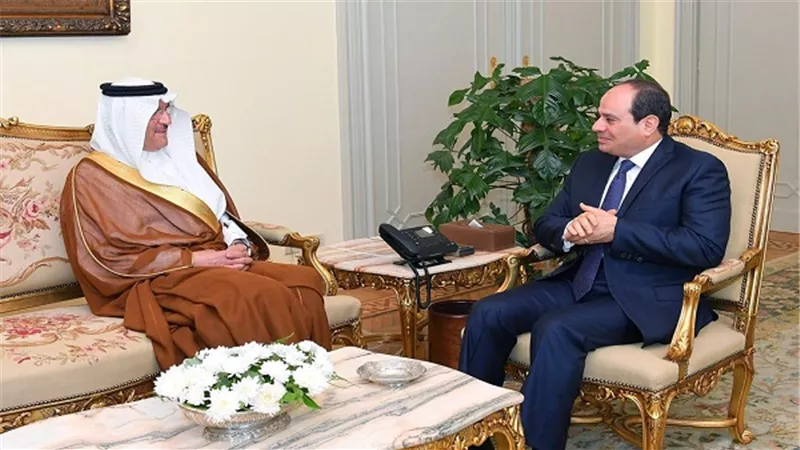 خادم الحرمين الشريفين يبعث برسالة للرئيس السيسي
