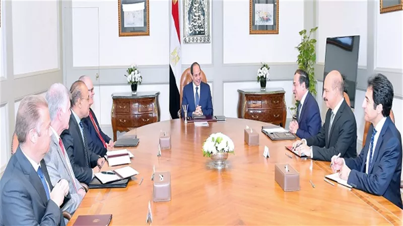 الرئيس السيسي يستقبل رئيس مجلس إدارة شركة نوبل إنرجي