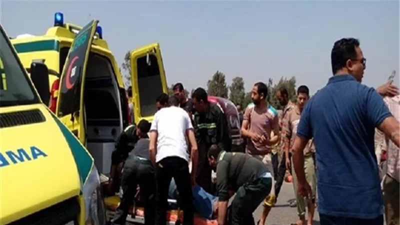 مصرع شخص وإصابة 8 فى حادث تصادم على طريق المنصورة جمصة 