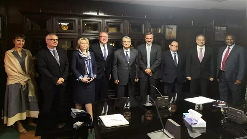 وزير الكهرباء يبحث سبل التعاون بين شركة  VOITH وقطاع الكهرباء