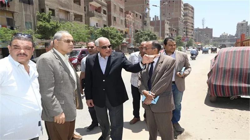 محافظ الجيزة يوجه بفسخ التعاقد مع شركة الجمع السكني بالمنيرة
