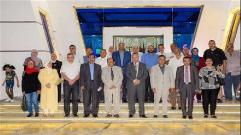 جامعة السويس تقيم مأدبة الإفطار السنوي بمنتزة بدر