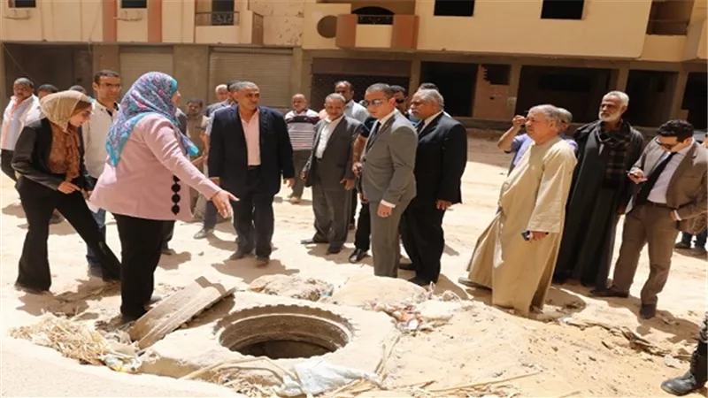 بعد معاناة 11 عام توصيل المرافق لتقسيم 
