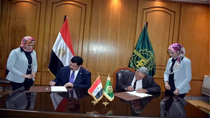 محافظ القليوبية يوقع بروتوتوكول تعاون مع احد الشركات الخاصة لتطوير ميدان احمد عرابي بشبرا الخيمة