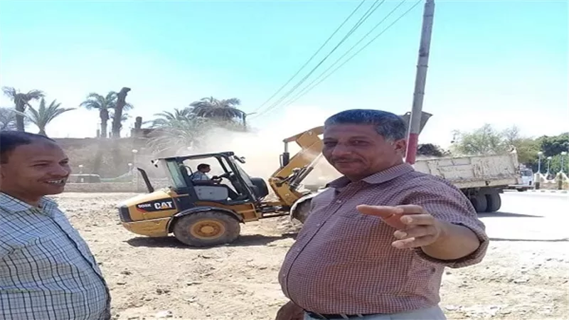  رابع ايام العيد مدينة طما تقوم بحملة نظافة بمشطا