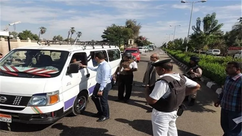 ضبط 667 مخالفة مرورية بسوهاج