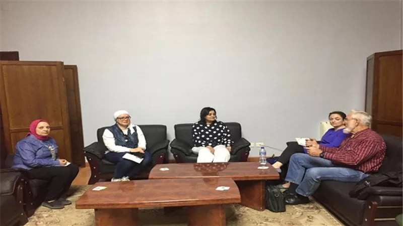 نائب وزير الزراعة تستقبل خبراء المجموعة الأمريكية  للميكروبيولجي 