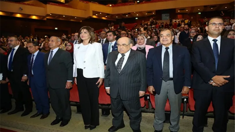 بالصور.. وزيرة الهجرة ومصطفى الفقى وعمروالليثى واسعاد يونس باحتفالية الأكاديمية العربية للعلوم والتكنولوجيا