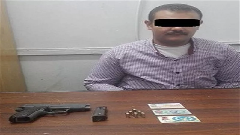 ضبط شخص ينتحل شخصية ضابط بحوزته سلاح نارى وذخائر بمحطة مترو الزهراء