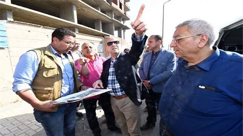 وزير الإسكان يتفقد مشروع تطوير منطقة طلمبات المكس بالإسكندرية