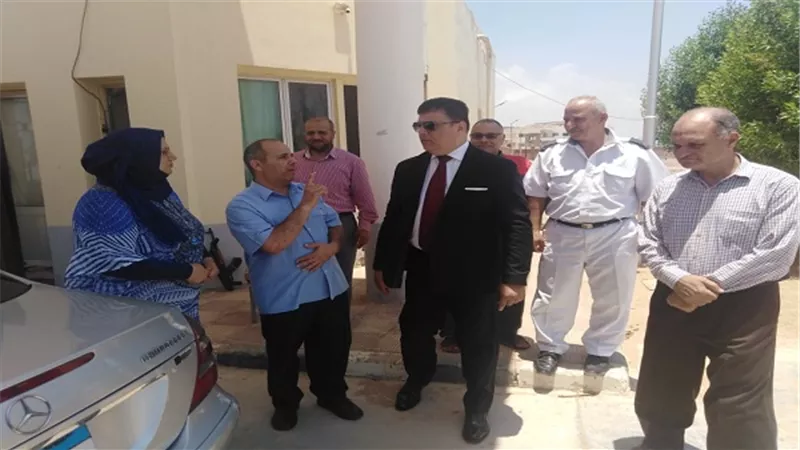 حسين زين في جولة تفقدية بمراكز الإرسال بجنوب سيناء 
