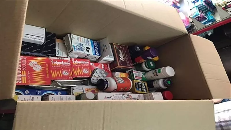 بالصور.. ضبط أدوية مهربة وغير مسجلة بوزارة الصحة بالدقهلية