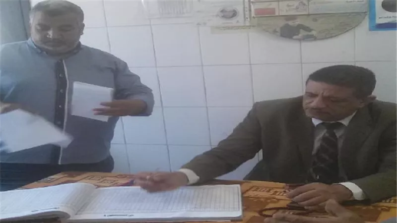 رئيس مدينة طما يتخذ اجراءات قانونية ضد الموظفين